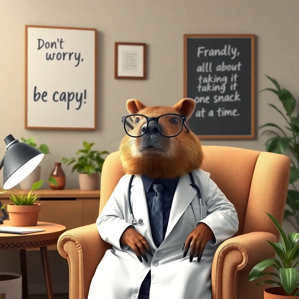 Capybara Therapist